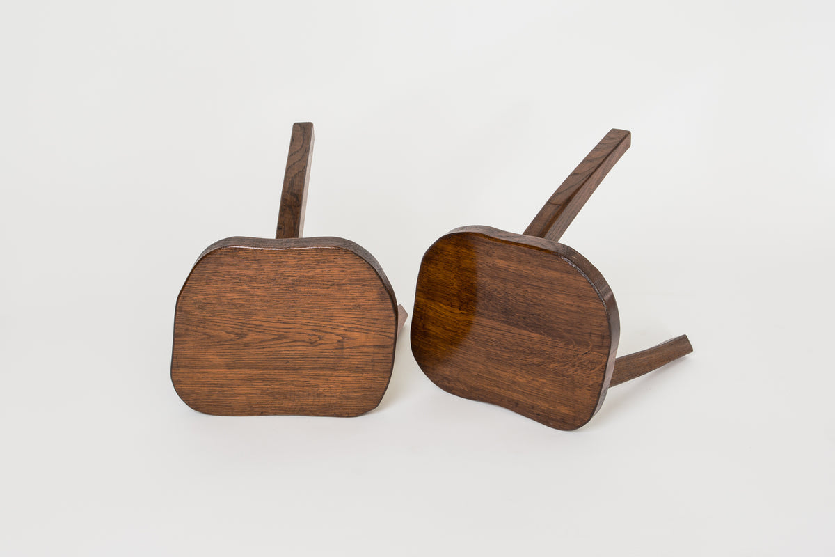Solid Wood Italian Stool
