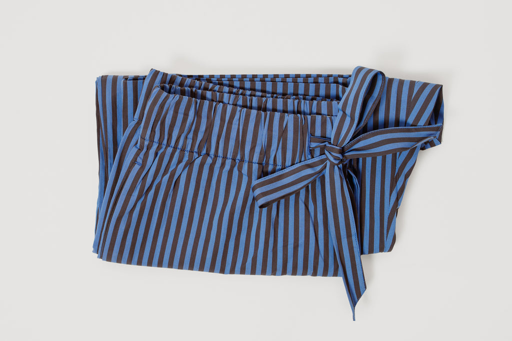 Verneuil Stripes Cotton Poplin Pyjamas Pants