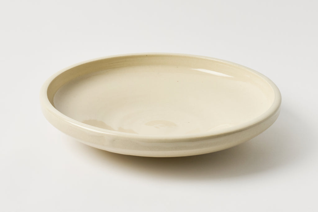 Low Bowl in Bone