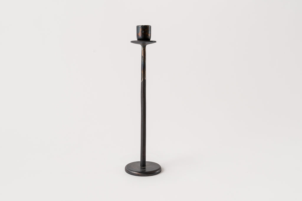 Medium Iron Tapered Candle Holder