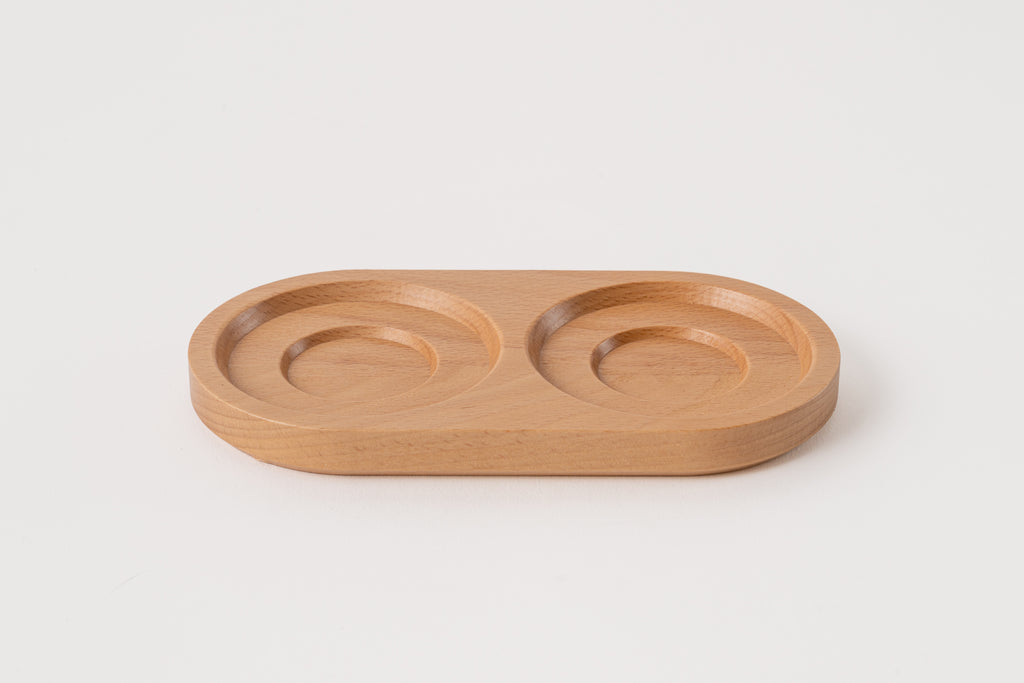 Salt/Pepper Mill Beechwood Stand