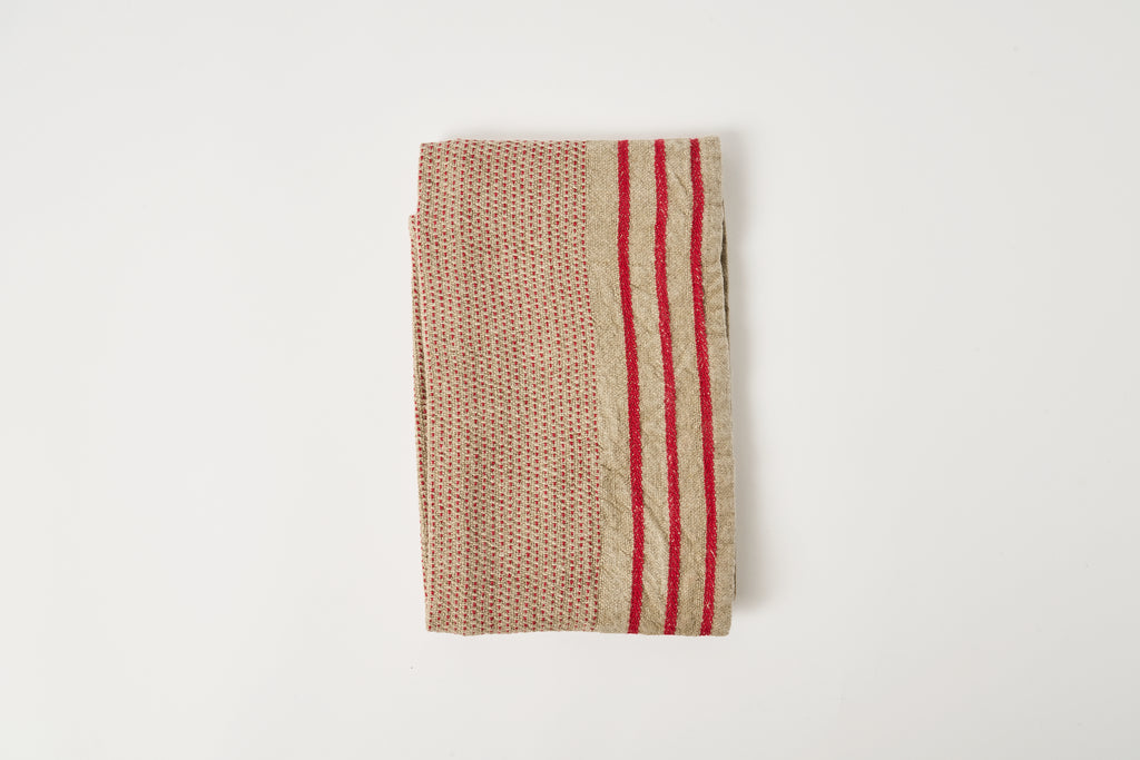 Tea Towels in Lin / Cerise