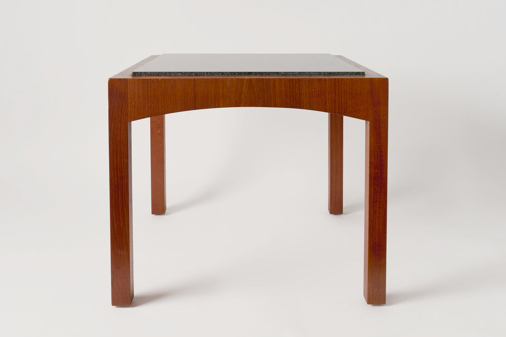 Teak & Granite Side Tables