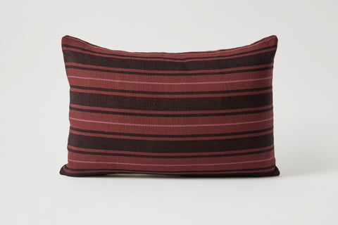 Eugenia in Plum Lumbar Pillow 13 x 20
