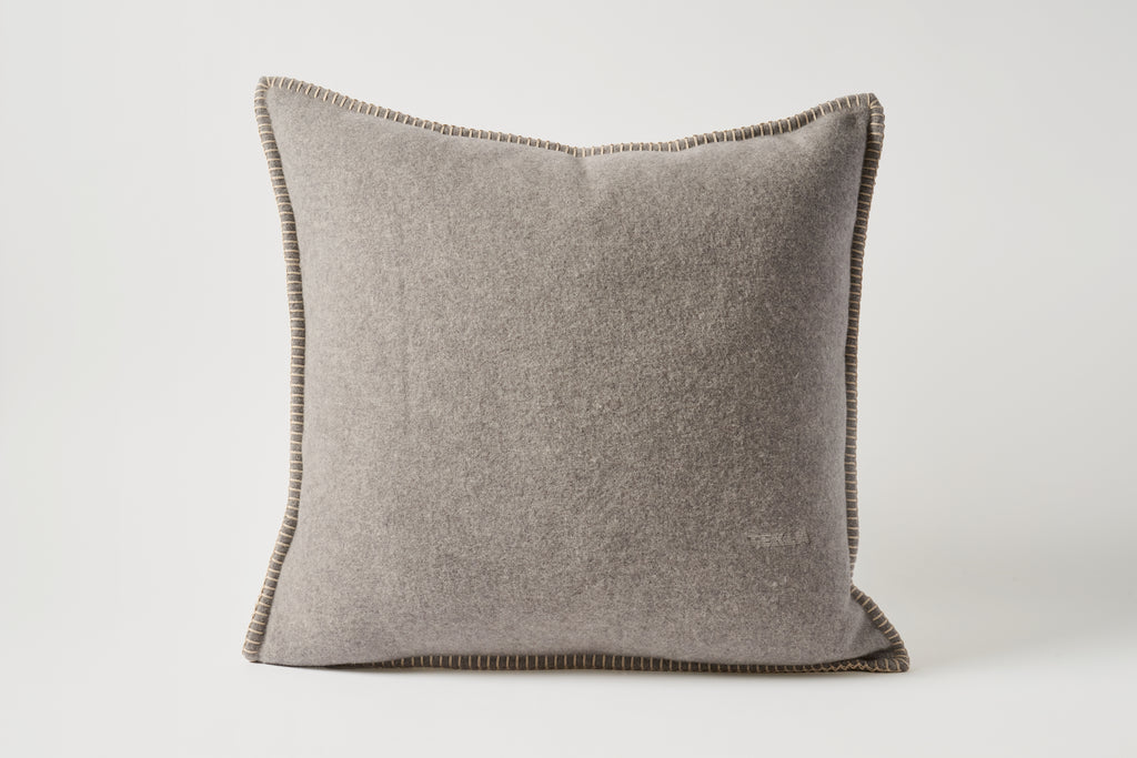 Lambswool Cushion - Ash