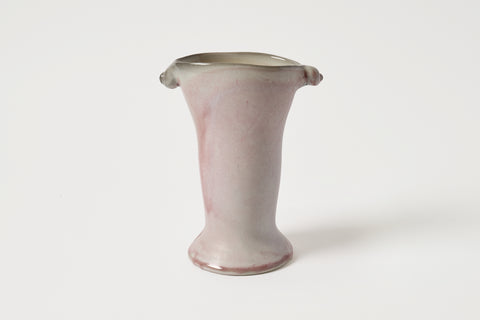 Pedestal Vase Soda Fired Pink