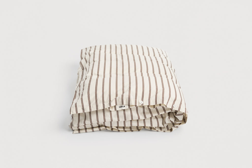 Percale Duvet Cover - Hopper Stripes