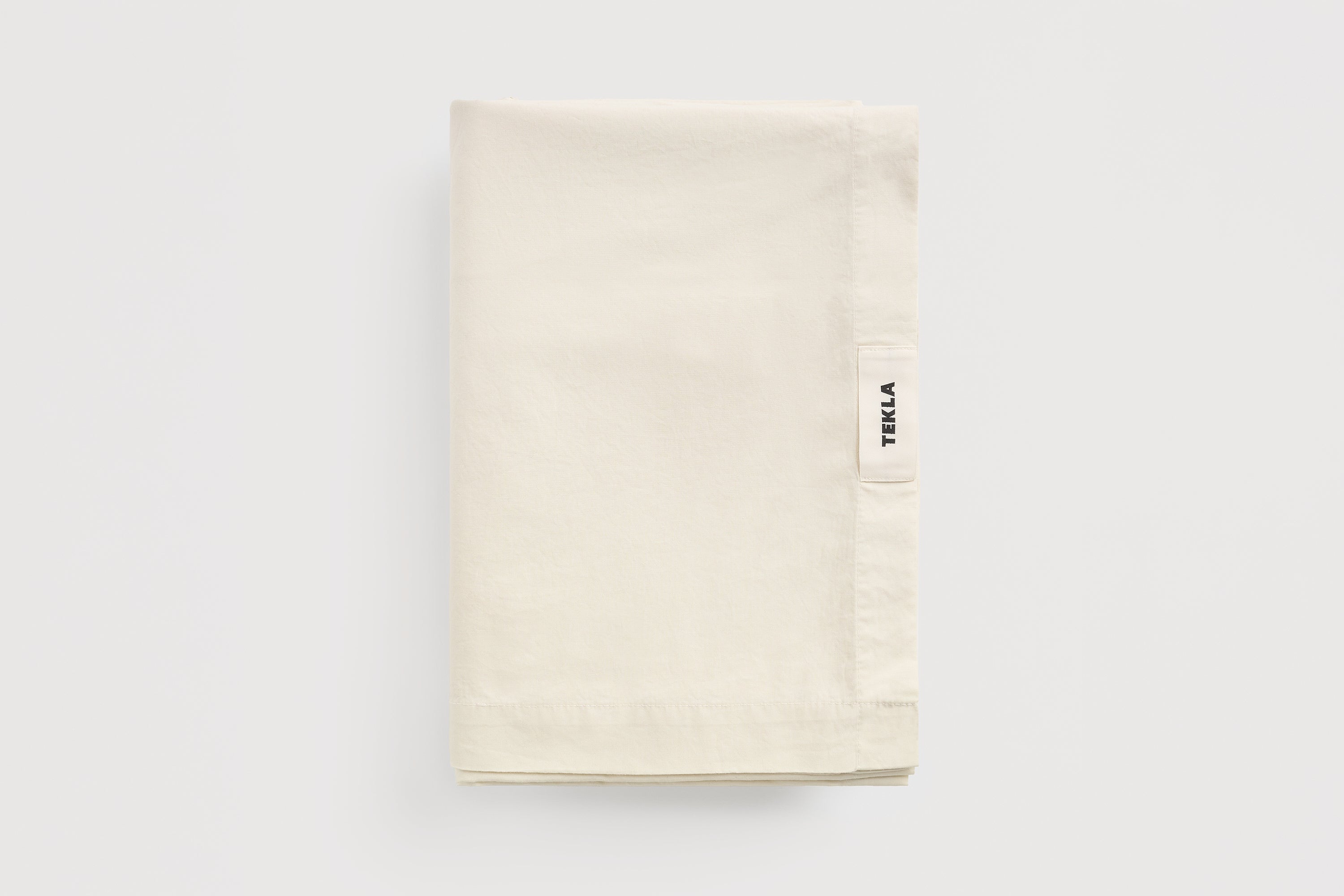 Percale Flat Sheet - Winter White