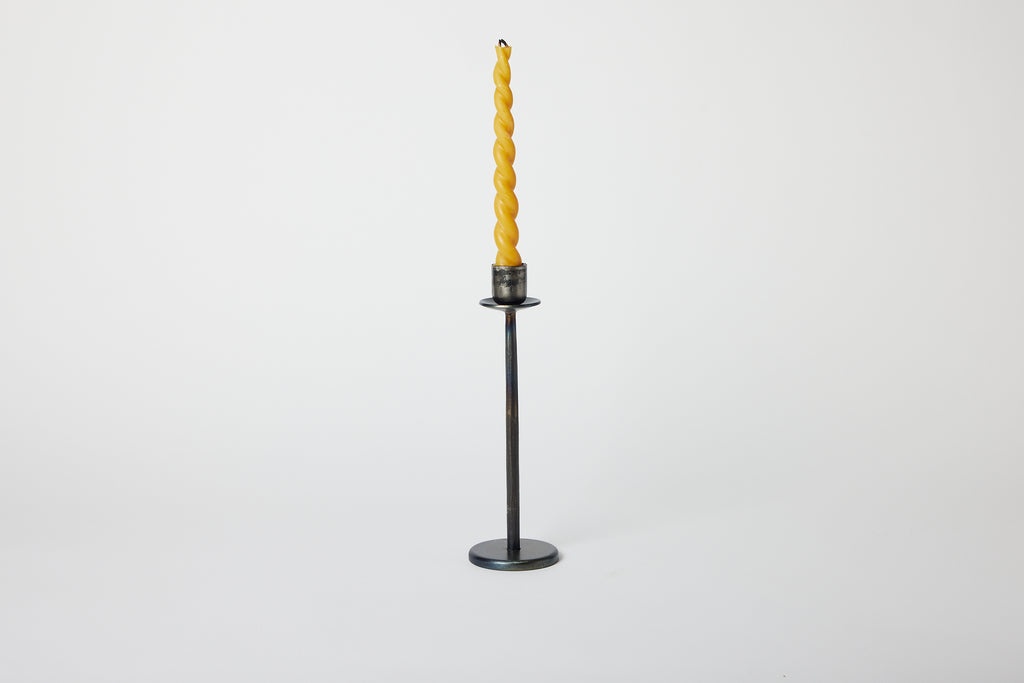 Small Iron Tapered Candle Holder