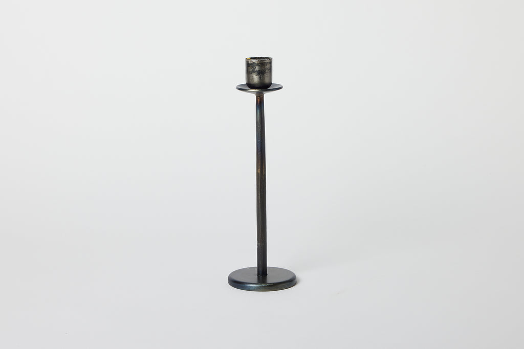 Small Iron Tapered Candle Holder