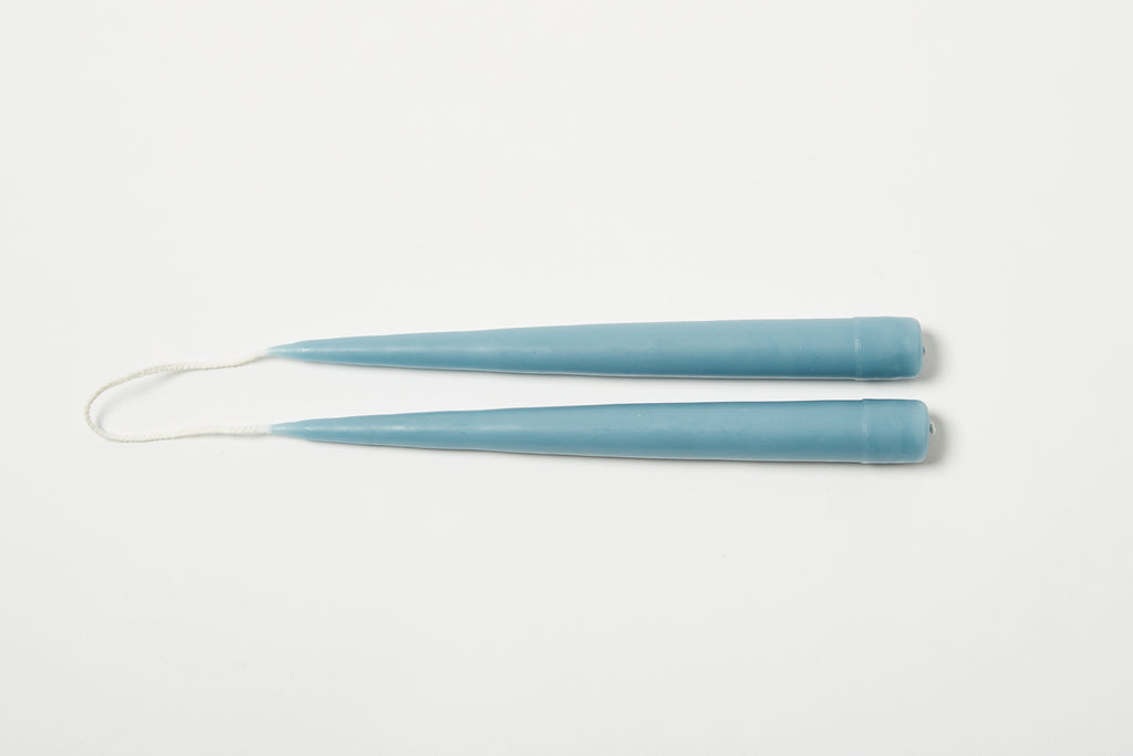 Colonial Blue 9" Taper Candle