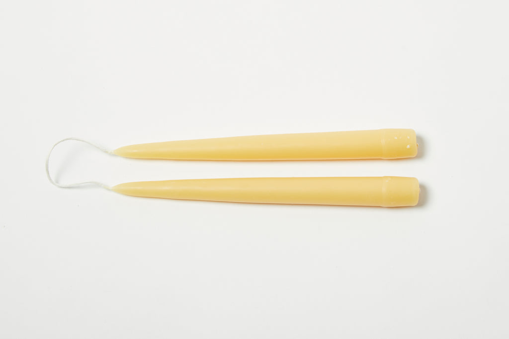 Beeswax 9" Taper Candle