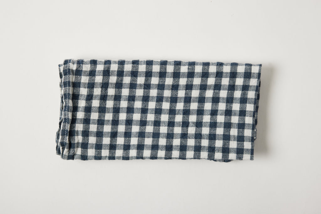 Anthracite Gingham Napkin