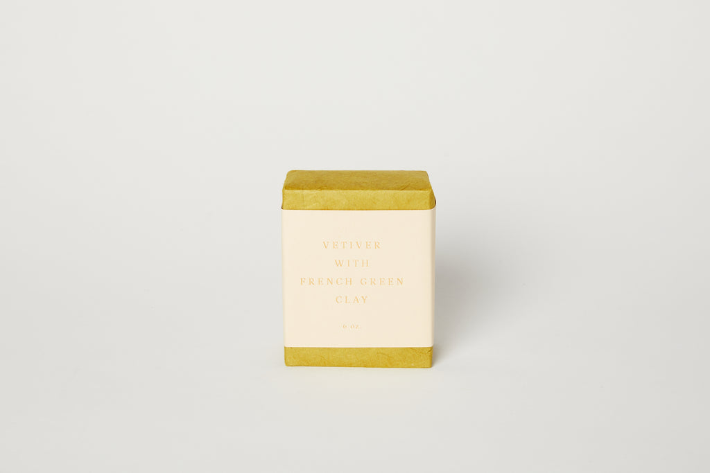 Vetiver with French Green Clay Soap